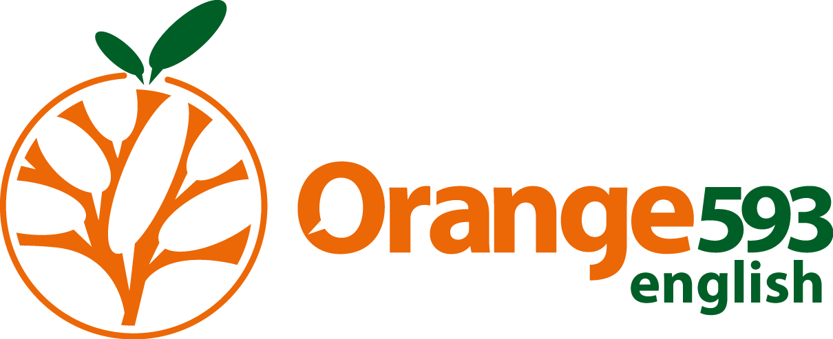 logo orange english